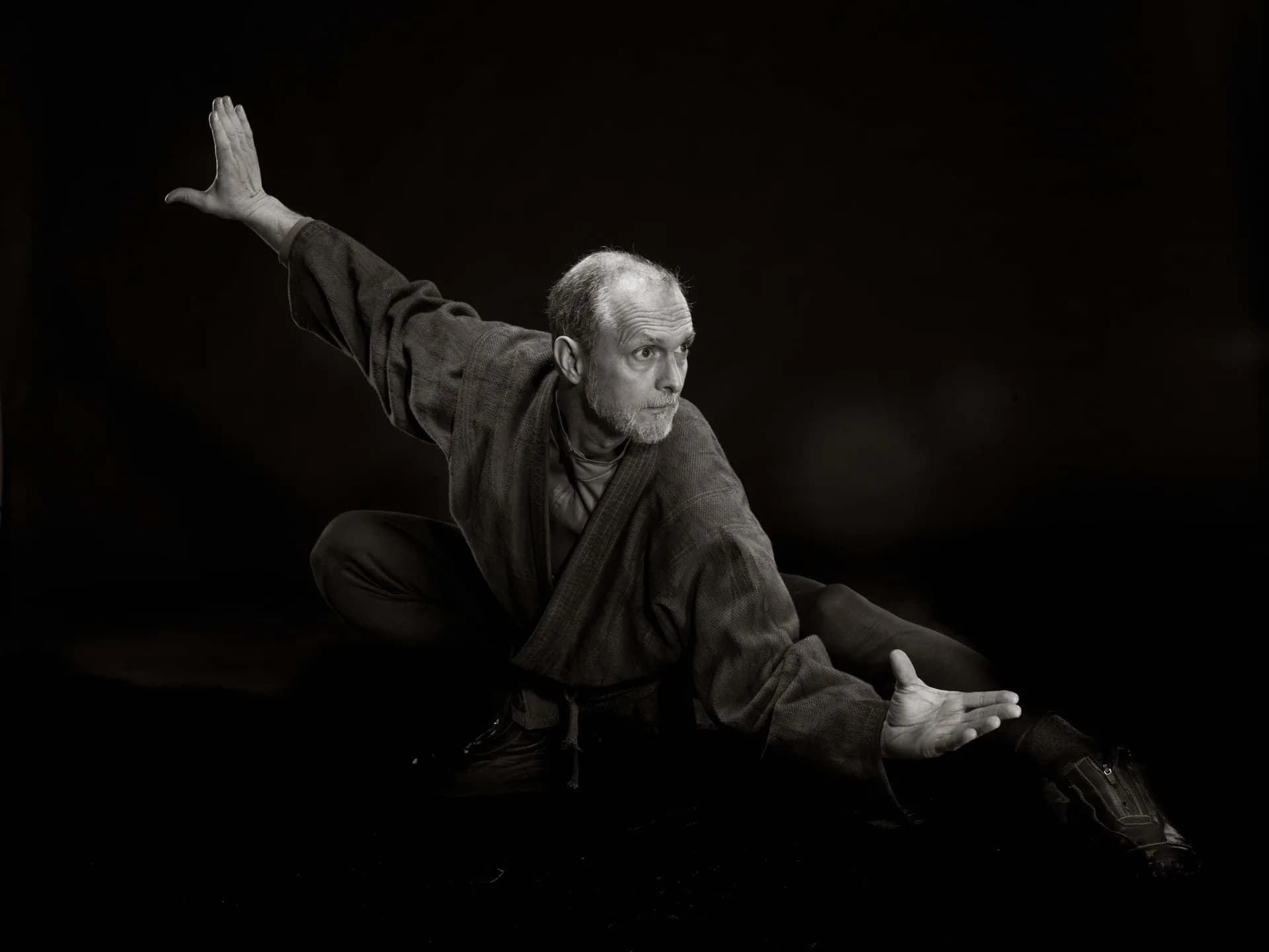 Allen Pittman exploring balance, reach and grounded movement