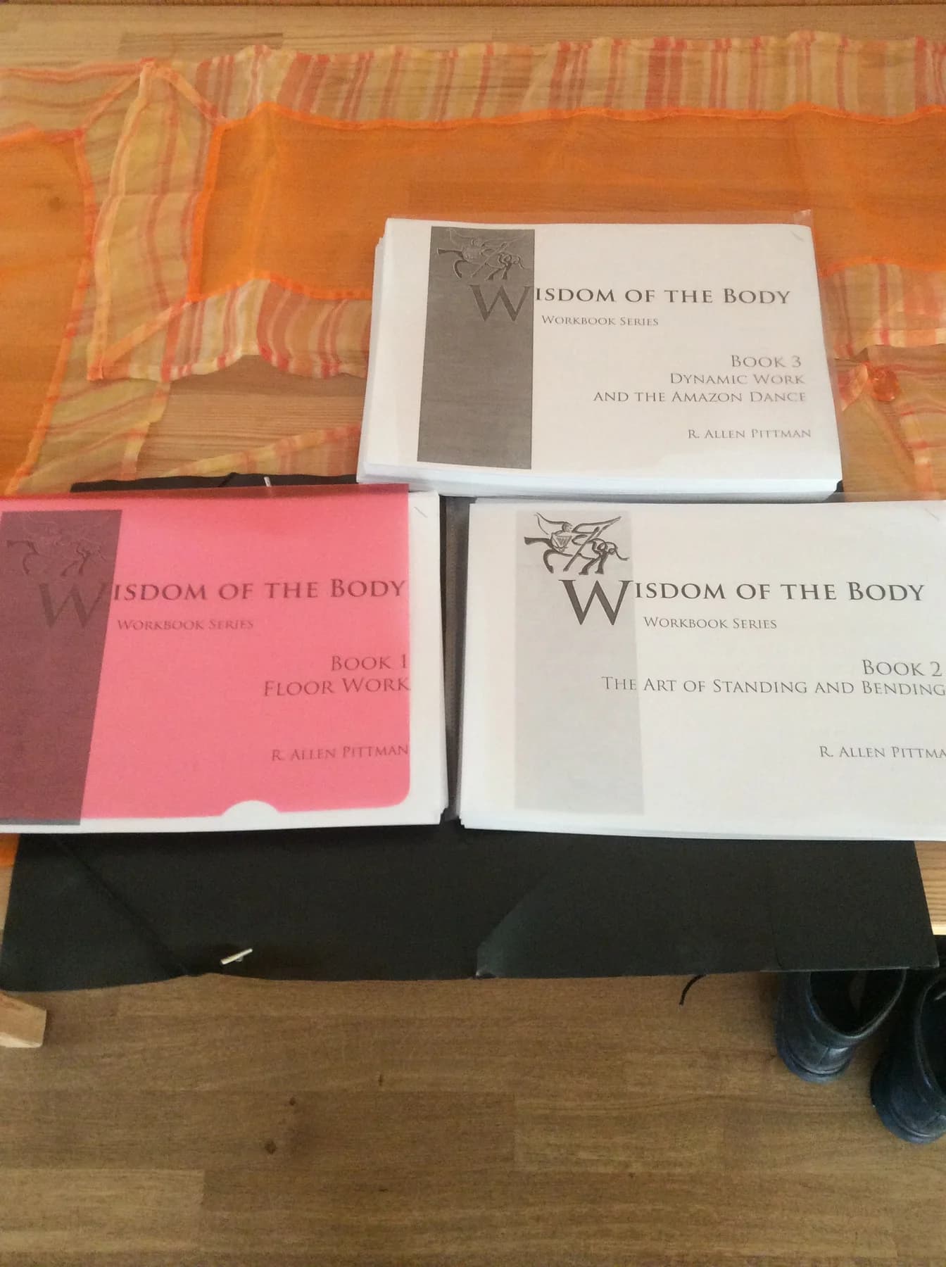 Wisdom of the Body workbooks from Allen Pittman’s archive