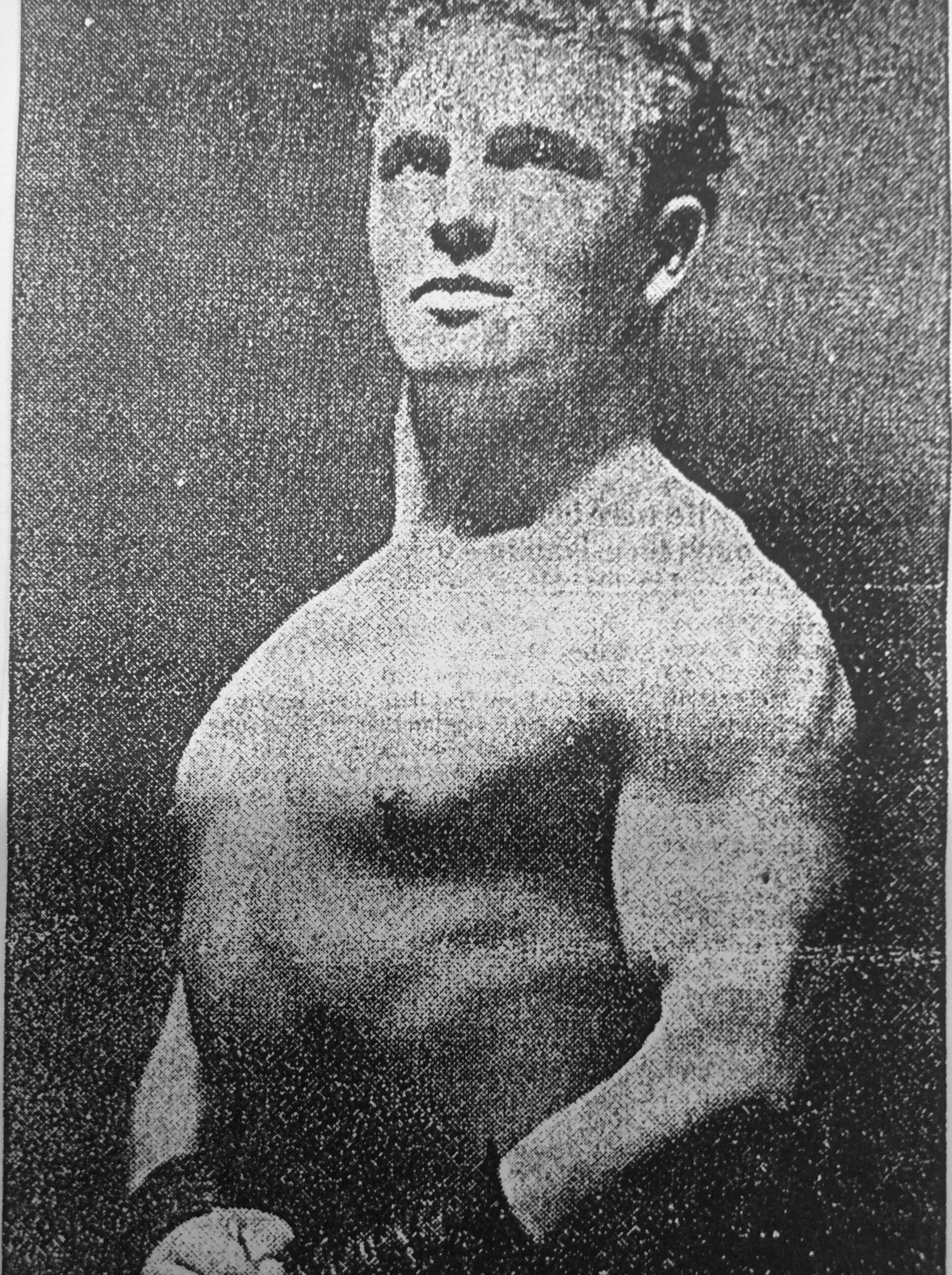 Archival portrait of a young Tim Geoghegan