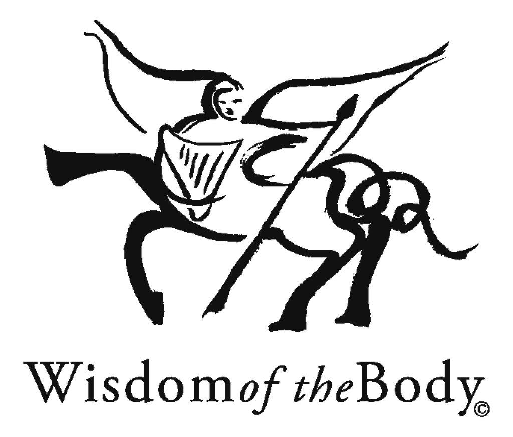 Original Wisdom of the Body Centaur emblem designed by Victoire Slakey