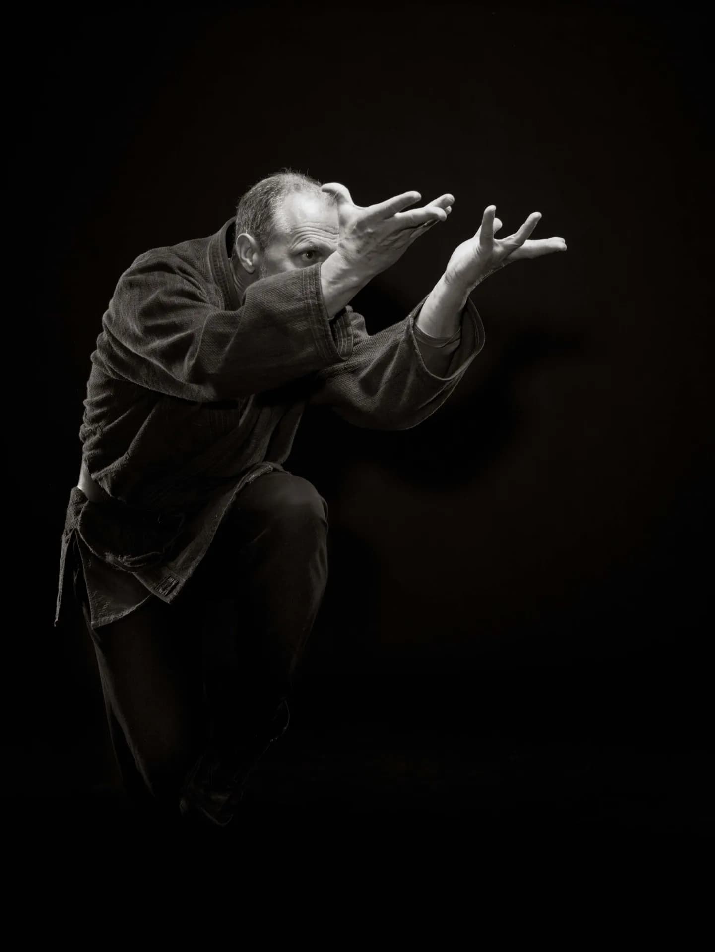 Allen Pittman working with posture, attention and the hands